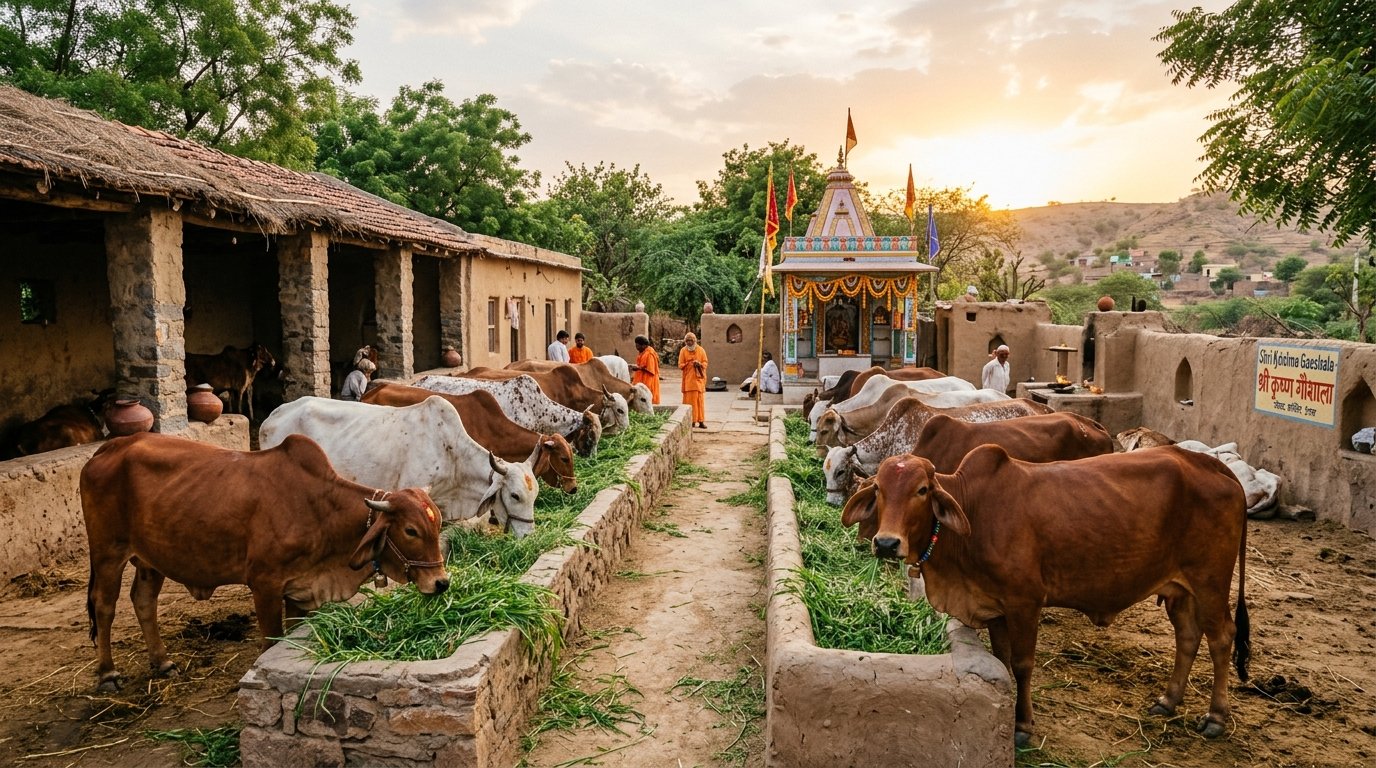 Gaushala - Cow Shelter Care